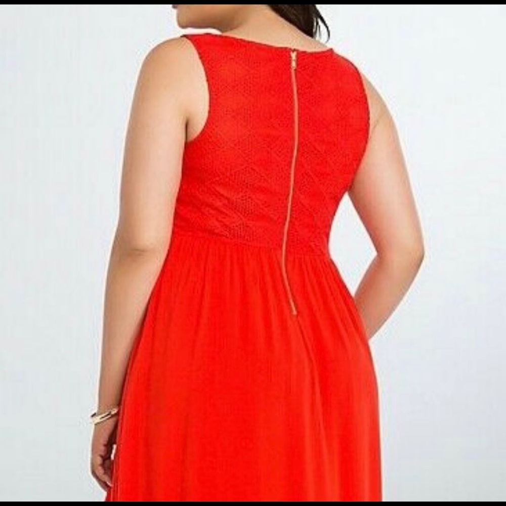 Torrid Plus Size Size 16 Red Valentines Dress - Picture 6 of 6